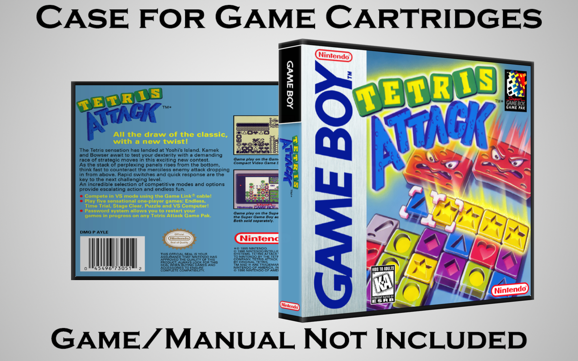 Protective Display Case for Game Boy/Gameboy Color Cartridges - NO GAME/MANUAL - Picture 218 of 249