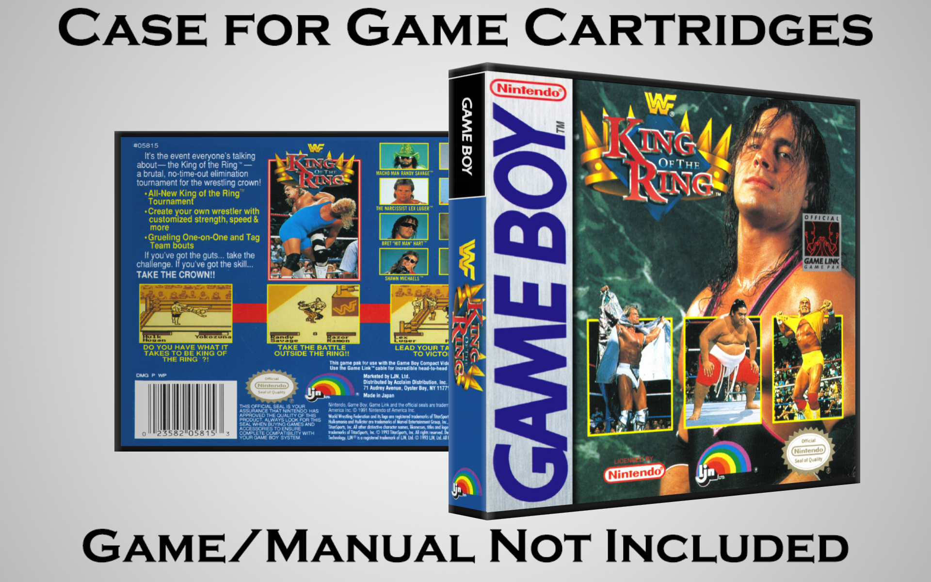 Protective Display Case for Game Boy/Gameboy Color Cartridges - NO GAME/MANUAL - Picture 246 of 249