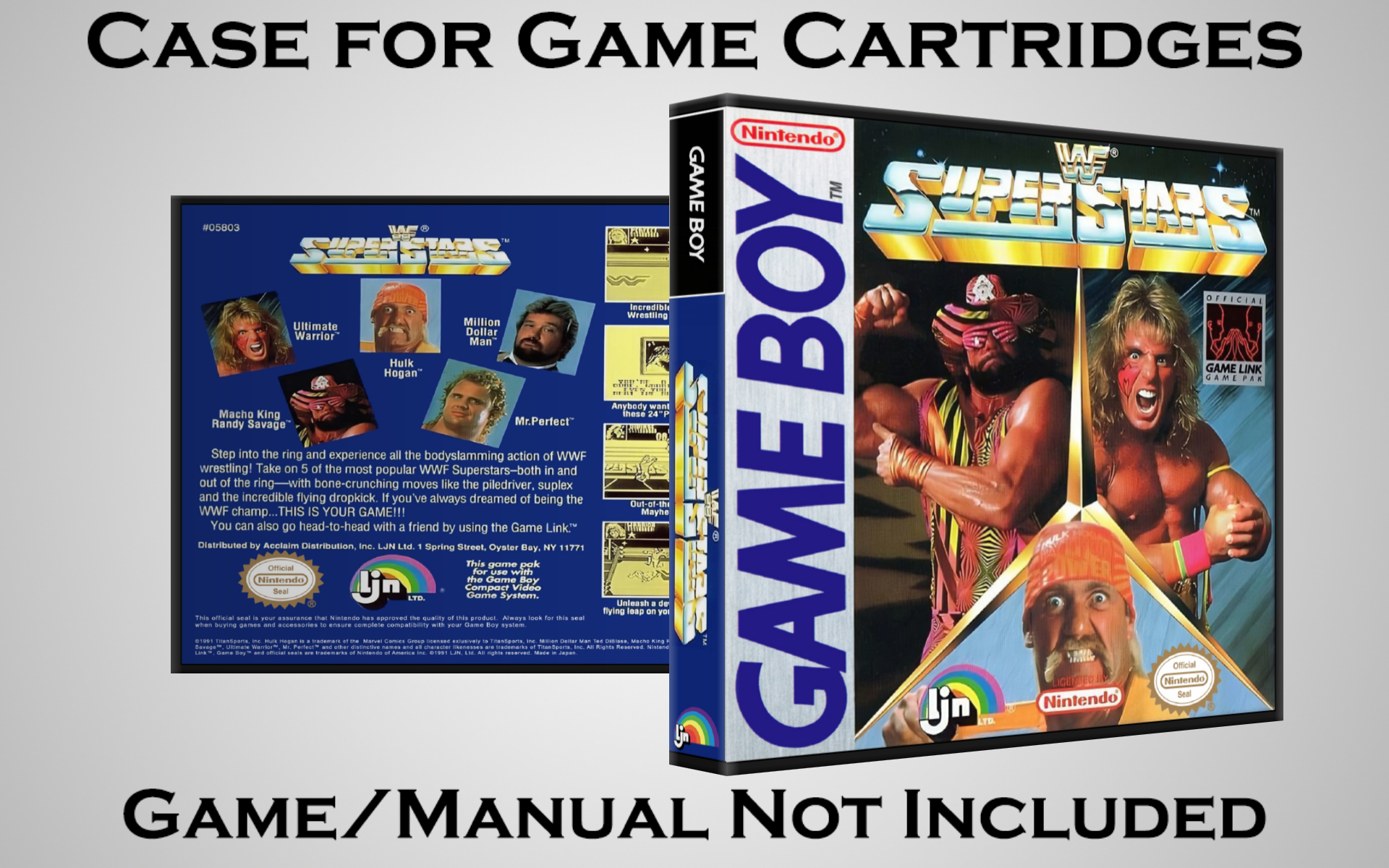Protective Display Case for Game Boy/Gameboy Color Cartridges - NO GAME/MANUAL - Picture 243 of 249