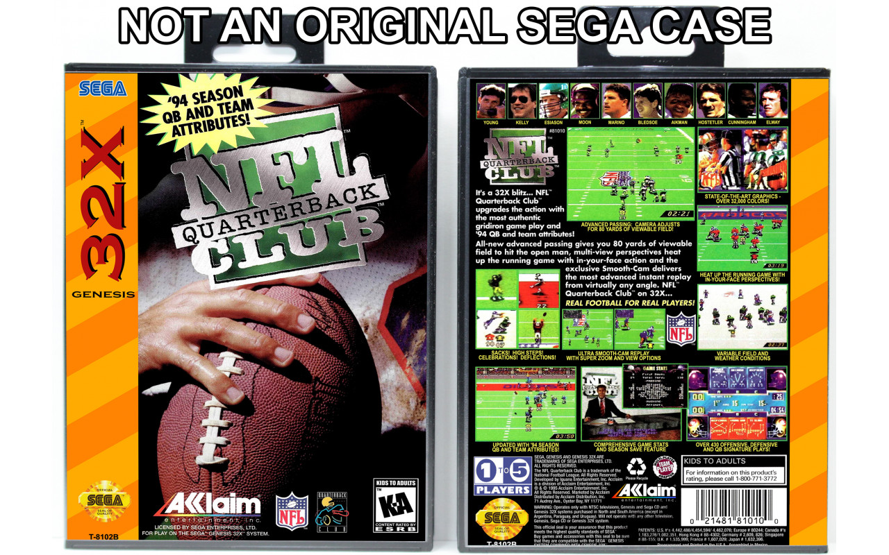 Gaming Relics - NFL Quarterback Club