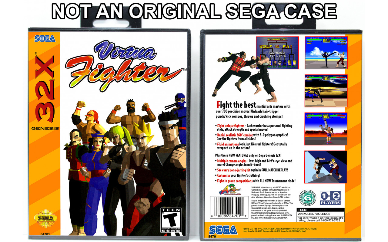 Gaming Relics - Sega - Sega 32X - Virtua Fighter