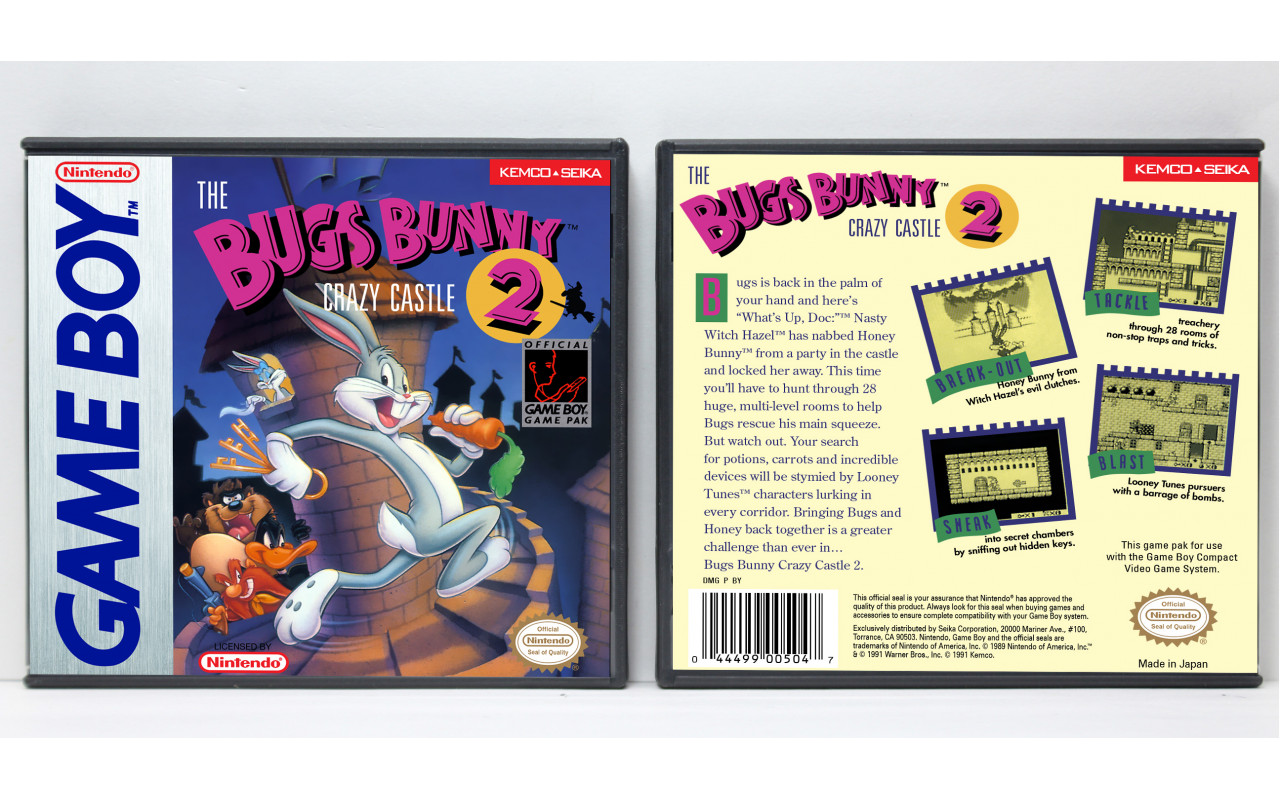 Gaming Relics - Game Boy & Color - Bugs Bunny Crazy Castle 2
