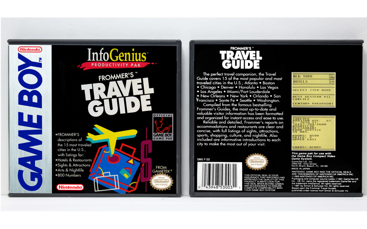 Gaming Relics - Game Boy & Color - Frommer's Travel Guide