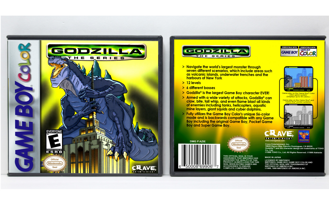 Gaming Relics - Godzilla: The Series