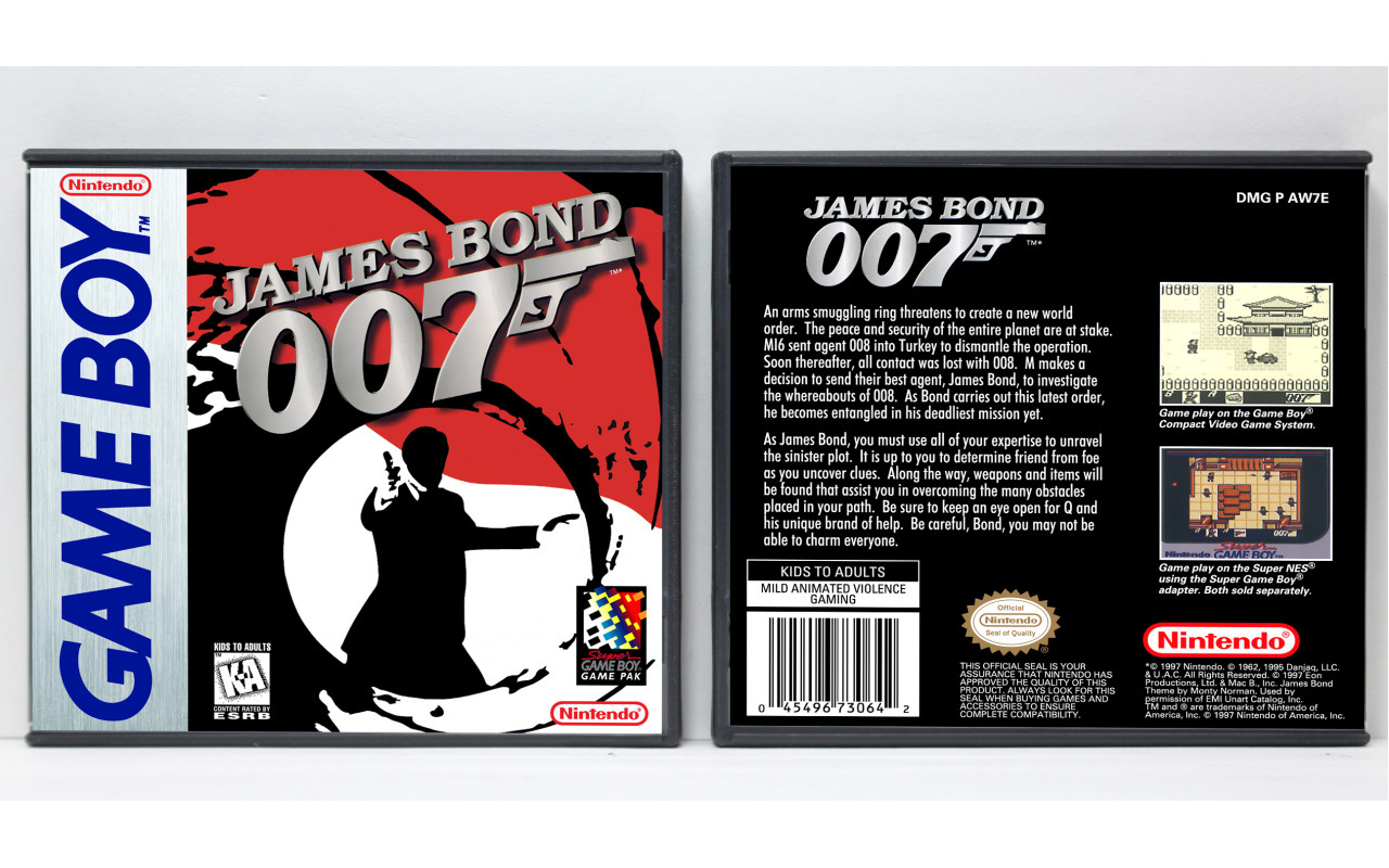 Gaming Relics - Game Boy & Color - James Bond 007