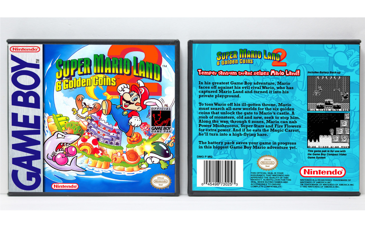 Gaming Relics - Game Boy & Color - Super Mario Land 2: 6 Golden Coins