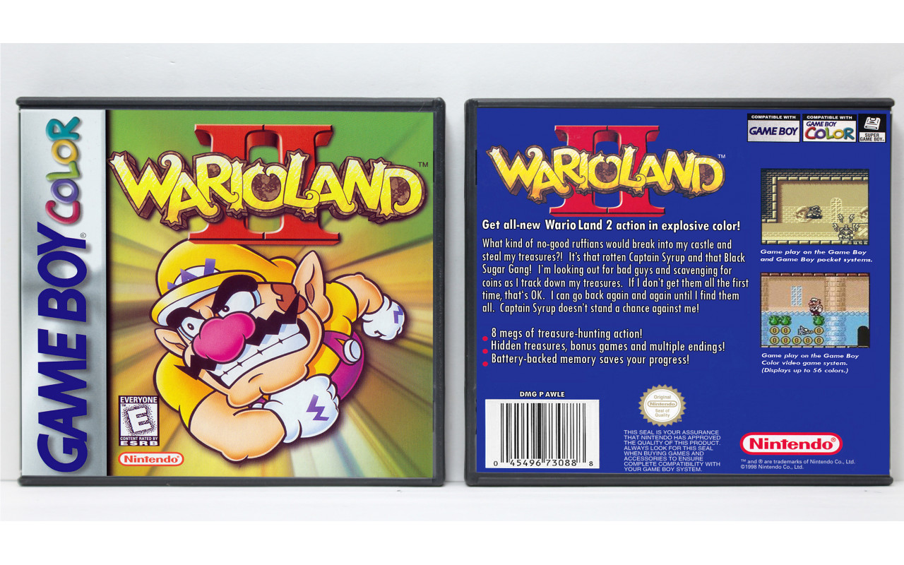 thumbnail image 2 of Wario Land II Game Boy Color Game (Renewed) - Classic Platform Adventure 2 of 13