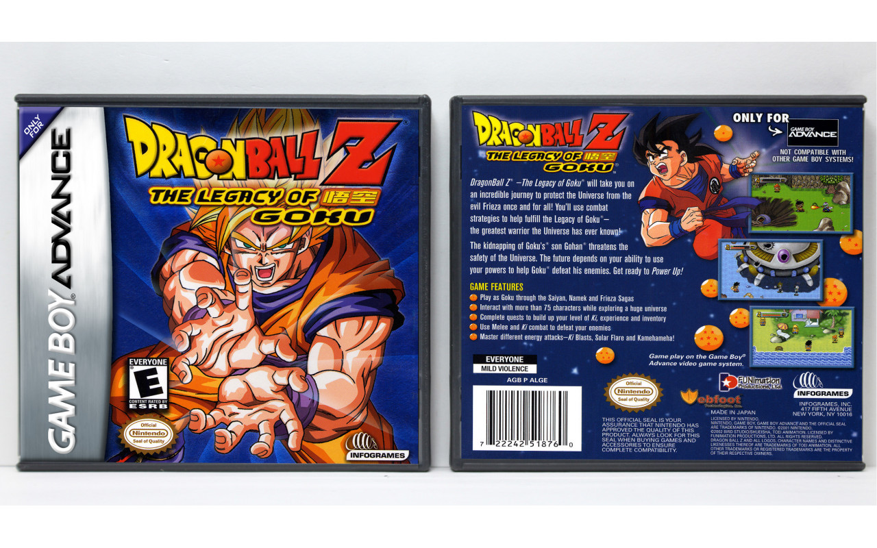 Gaming Relics - Game Boy Advance - Dragon Ball Z: Legacy of Goku