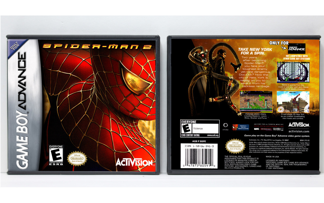 Spider-Man 2 (Movie) - Game Boy Advance