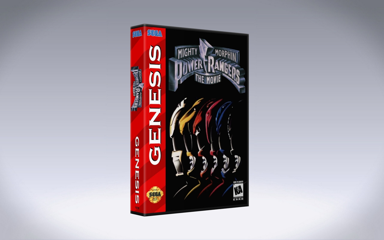 Jeu Sega Game Gear - Mighty Morphin Power Rangers The Movie (cartouche Seule)