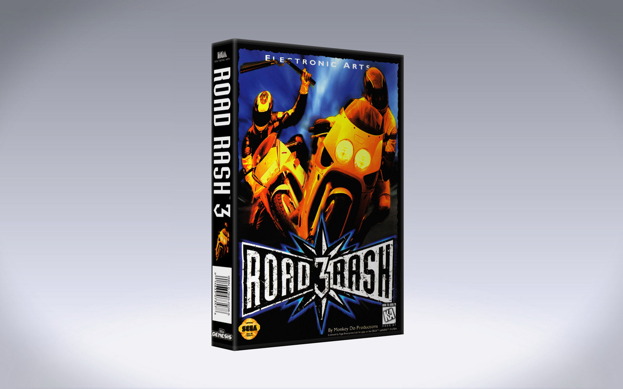 Gaming Relics - Road Rash 3 (Requires YOU to Modify the Case)