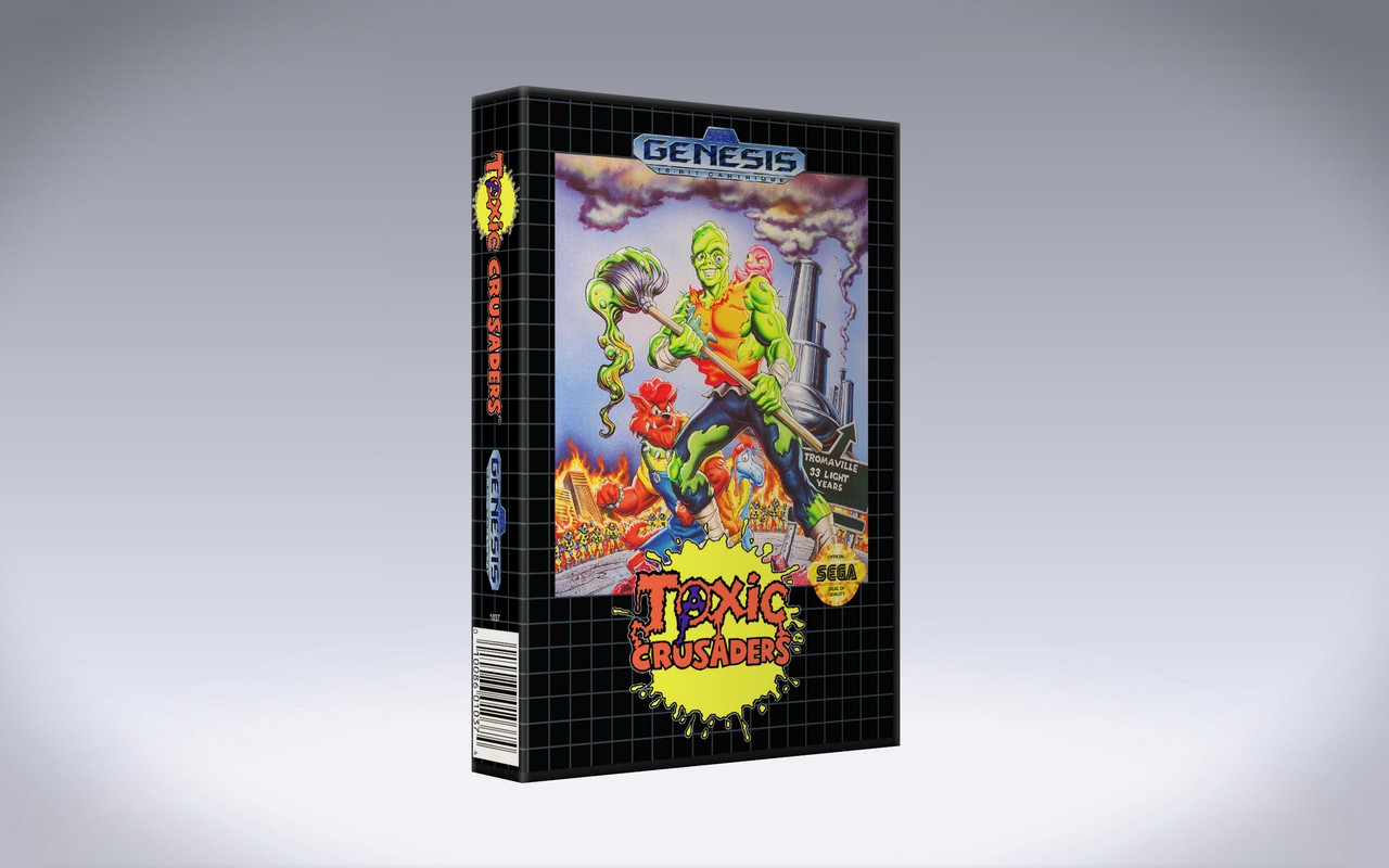 Test de Toxic Crusader sur Sega Megadrive