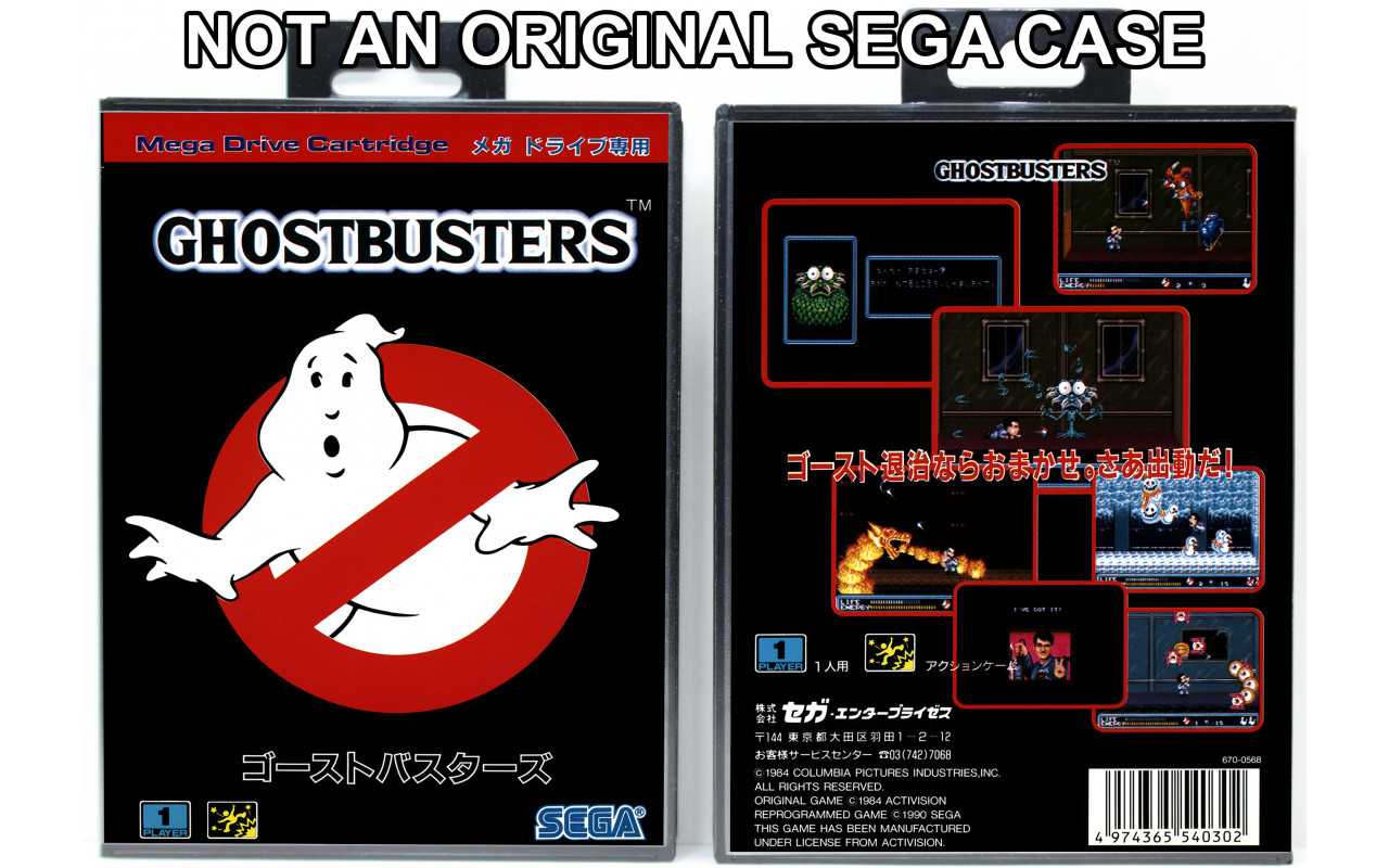 Gaming Relics - Sega Genesis - Ghostbusters (Japanese)