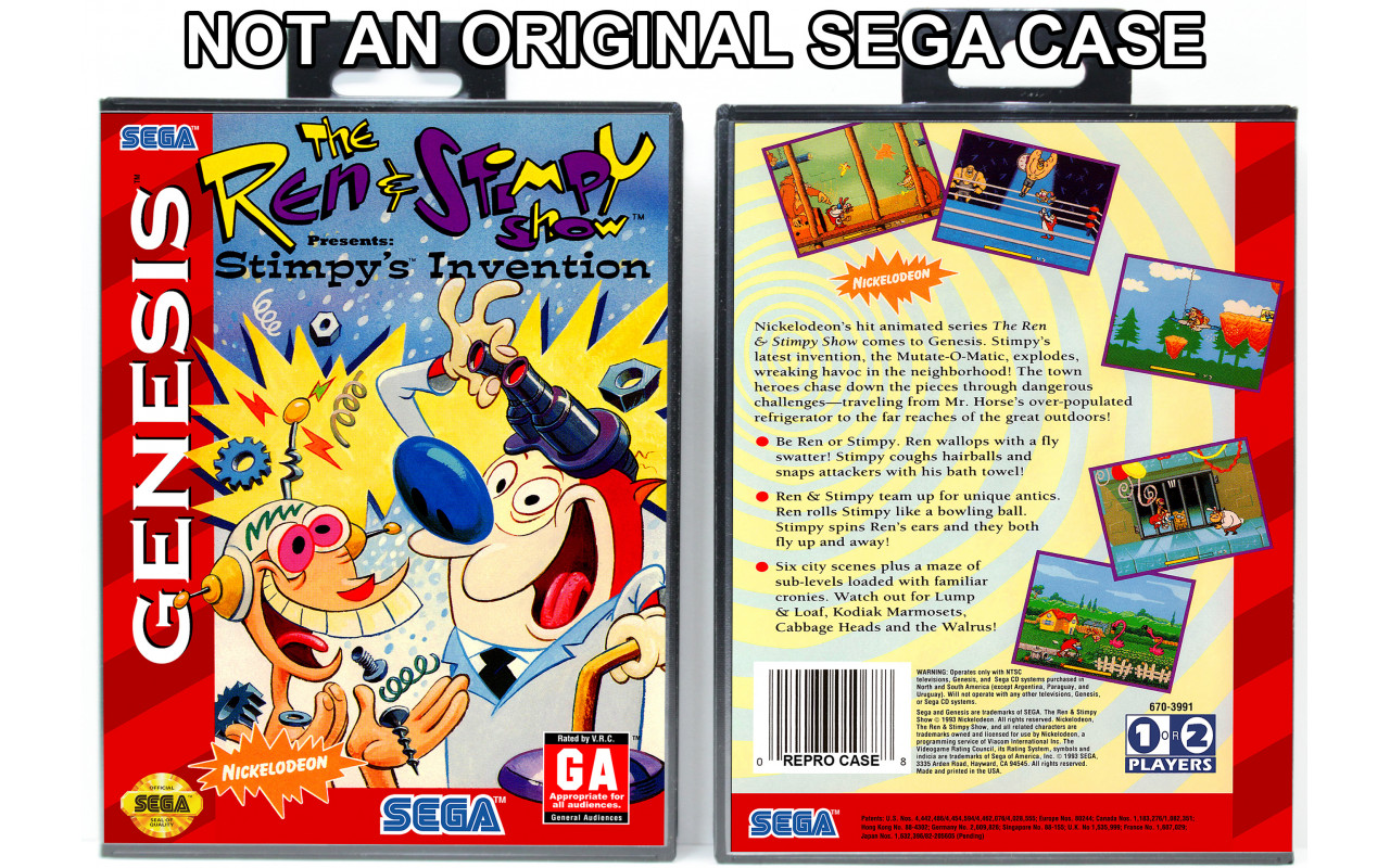 Gaming Relics - Ren & Stimpy Show: Stimpy's Invention