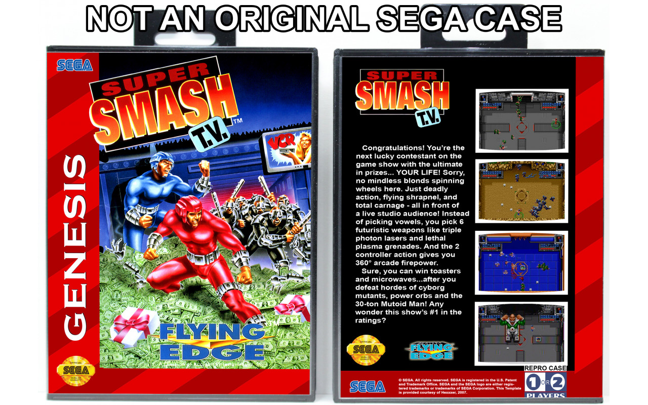 Jeu Sega Game Gear - Super Smash T.V. - Version Japonaise - État Correct