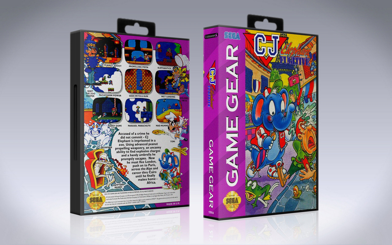 CJ Elephant Fugitive sur Game Gear | Valeur et prix