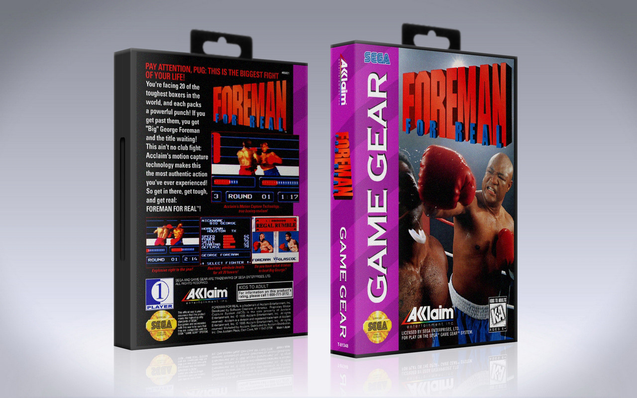 Gaming Relics - Game Gear - Foreman For Real