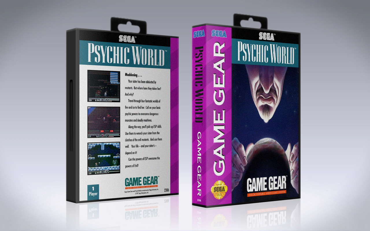 Jeu SEGA Game Gear Psychic World Neuf Sous Blister 1992