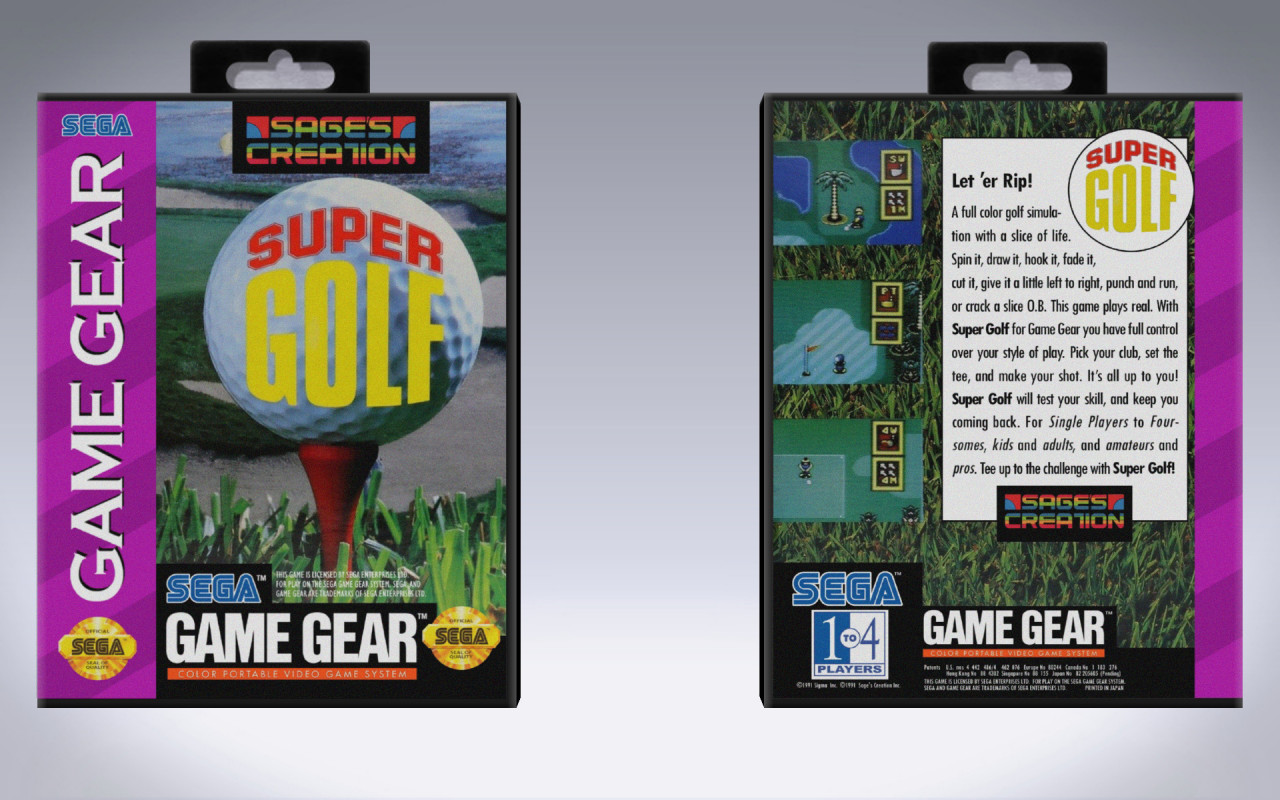 Gaming Relics - Game Gear - Super Golf