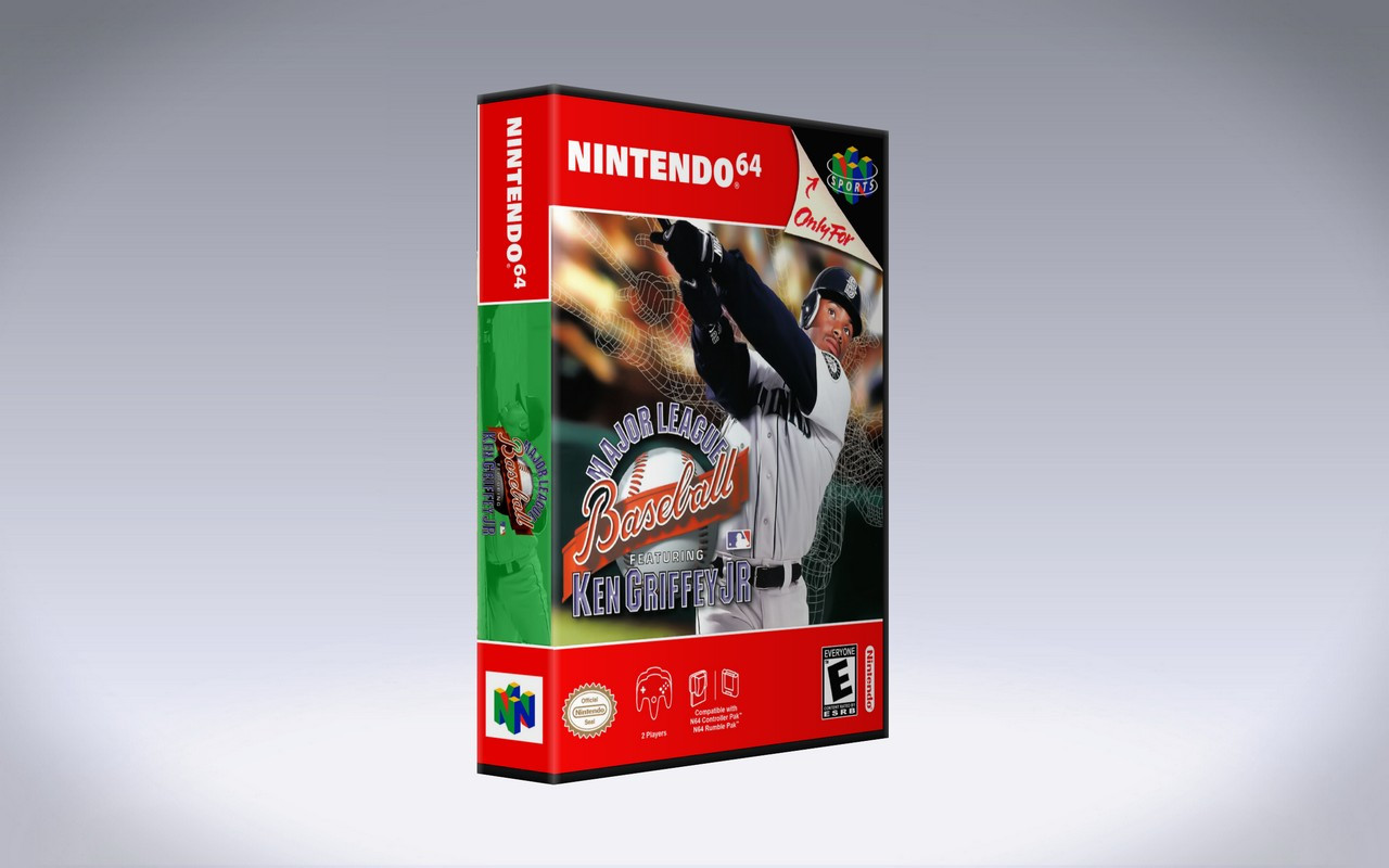 Gaming Relics - Nintendo 64 - Vertical Style - Major League Baseball ...