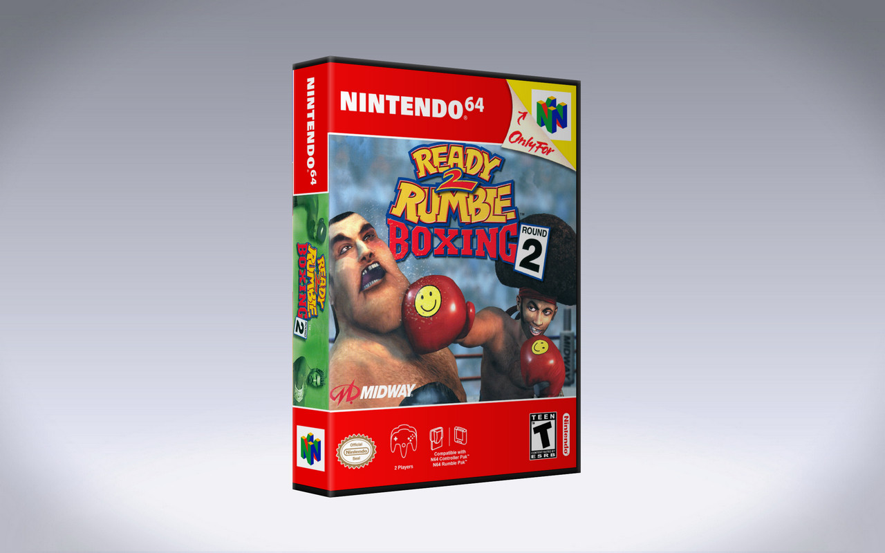 Gaming Relics - Nintendo 64 - Vertical Style - Ready 2 Rumble Boxing ...