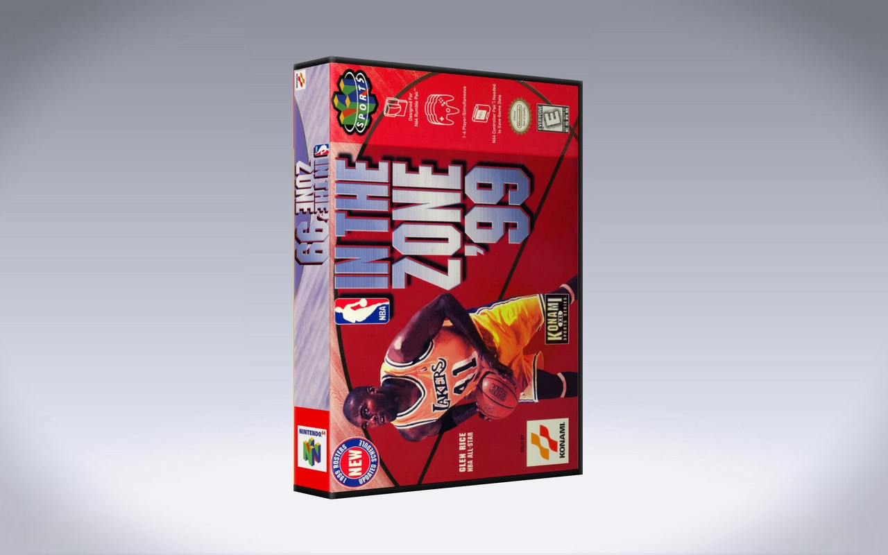 Gaming Relics - Nintendo 64 - Retail Style - NBA In The Zone '99