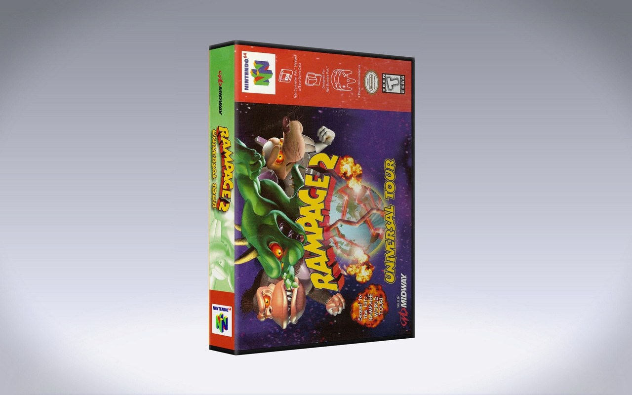 Gaming Relics - Nintendo 64 - Rampage 2: Universal Tour