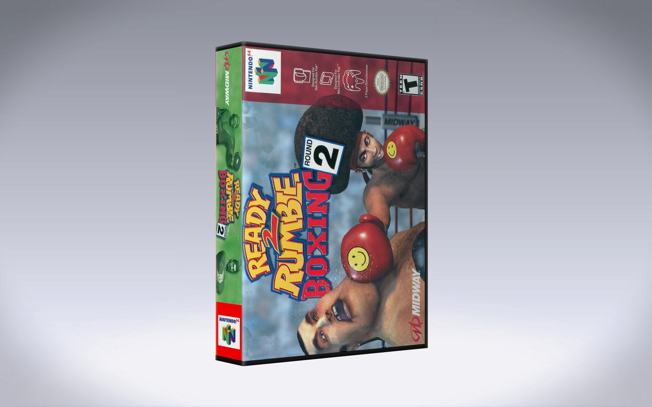 Gaming Relics - Nintendo 64 - Retail Style - Ready 2 Rumble Boxing: Round 2