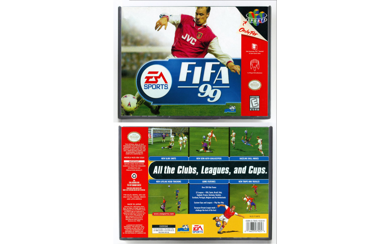 Gaming Relics - FIFA 99
