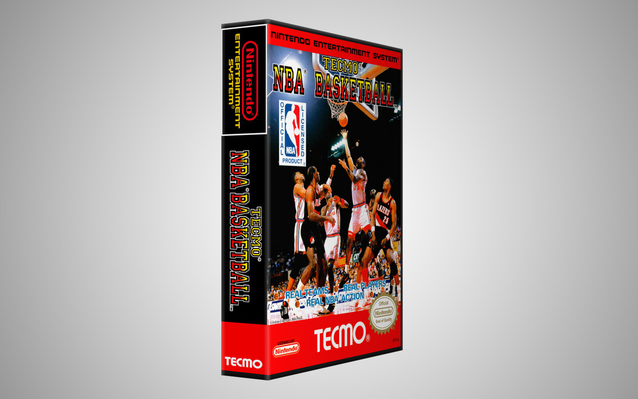 Gaming Relics - Nintendo NES - Tecmo NBA Basketball