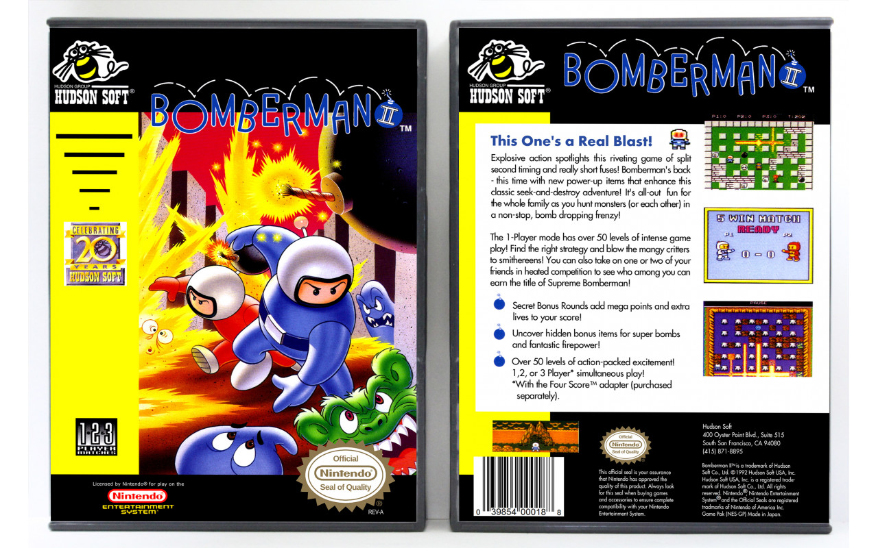 Gaming Relics - Super Bomberman 2