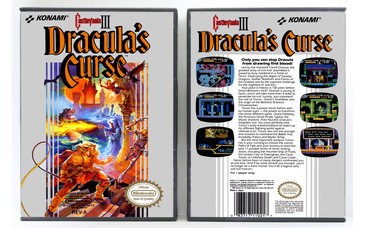 Gaming Relics - Nintendo NES - Castlevania III: Dracula's Curse