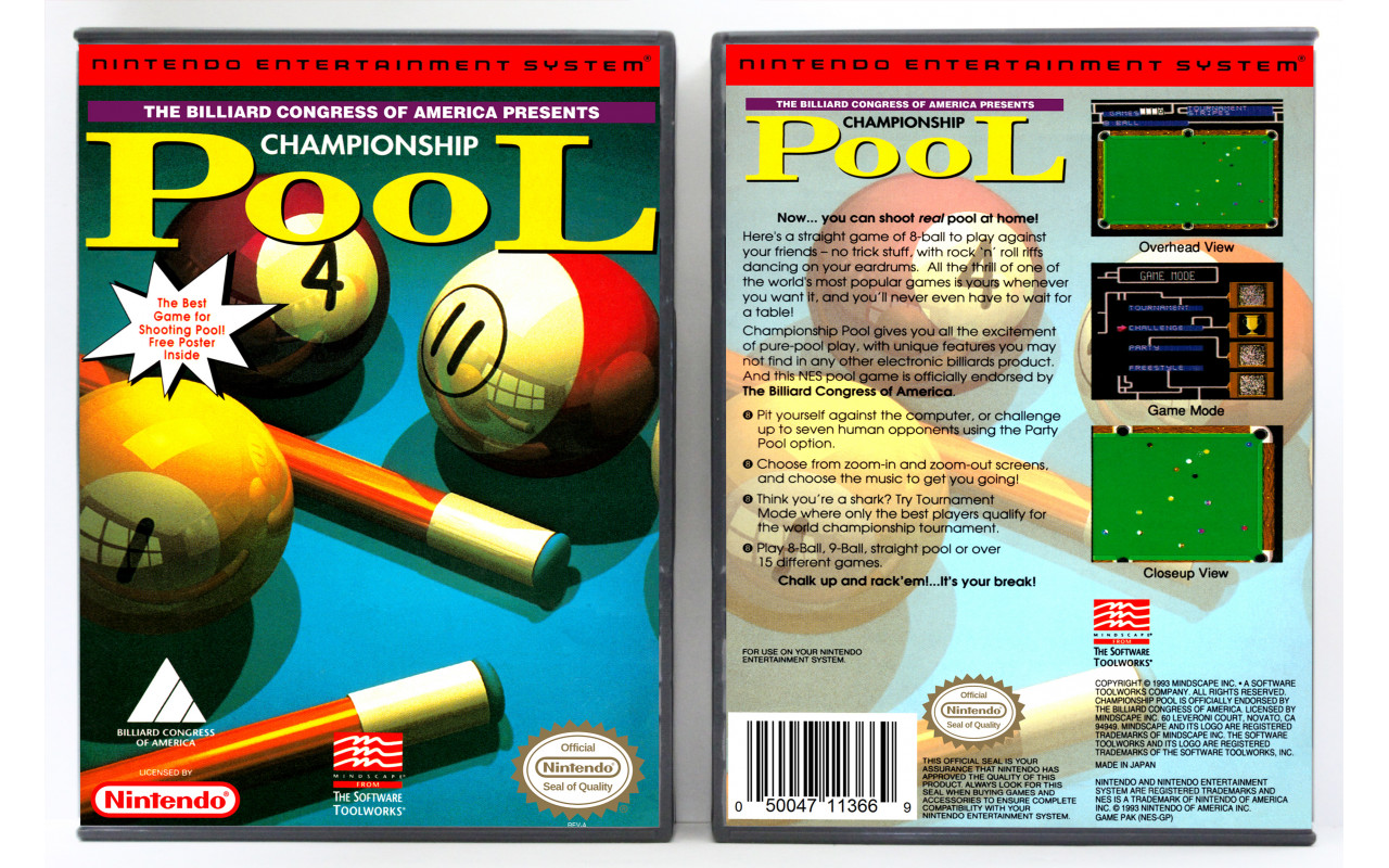 Gaming Relics - Championship Pool