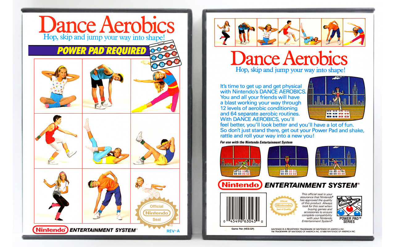 Gaming Relics - Nintendo NES - Dance Aerobics