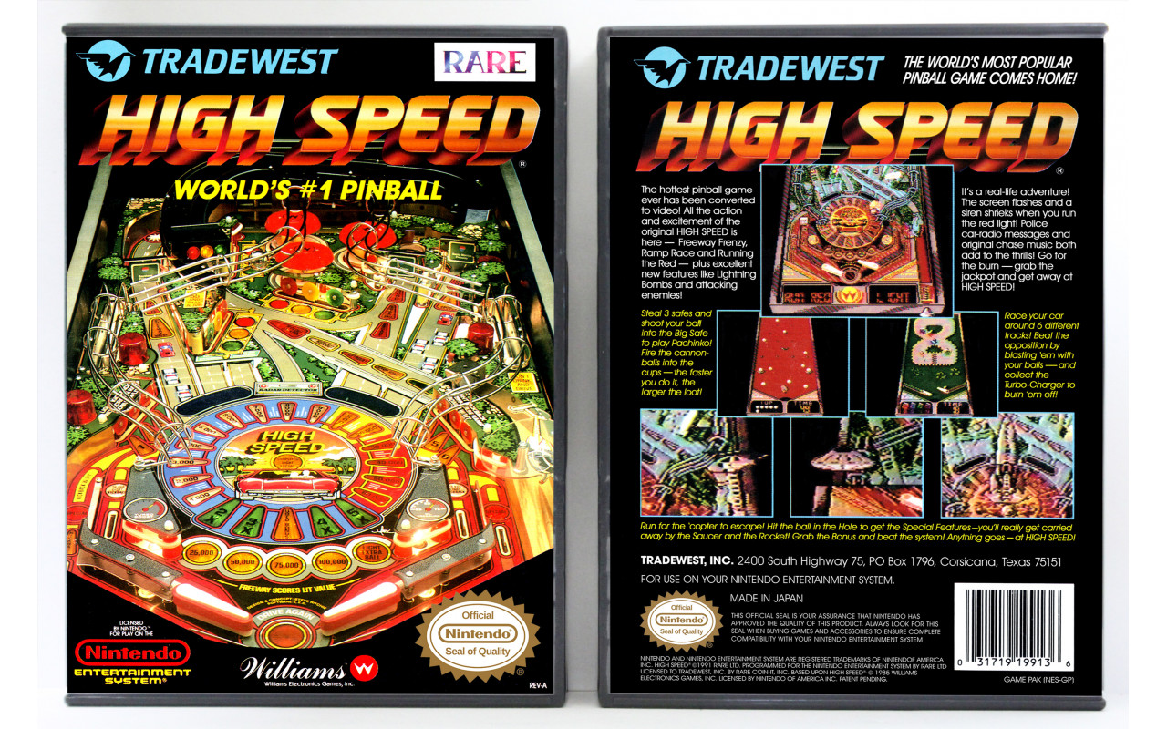 Gaming Relics - Nintendo NES - High Speed