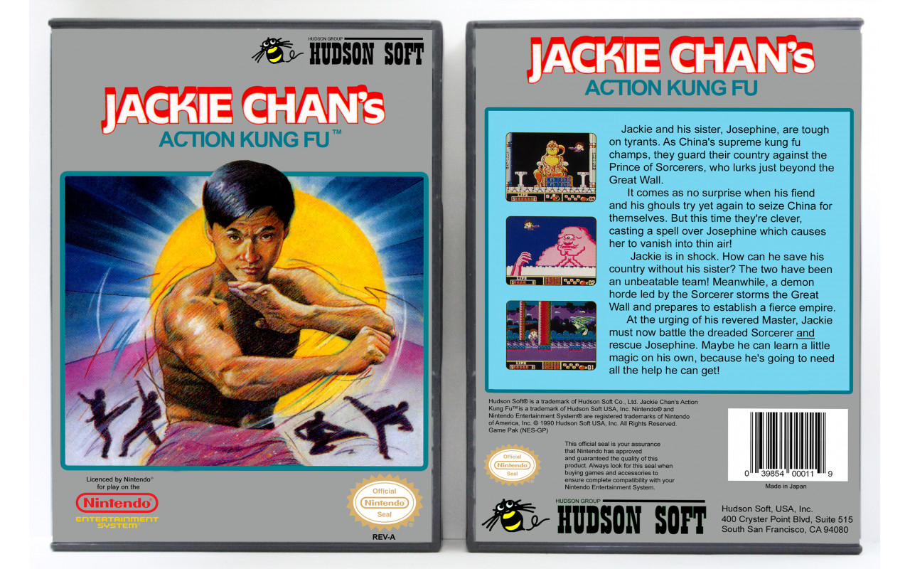 Jackie Chan's Action Kung Fu (Famicom, 1990) | vidéo et des bas