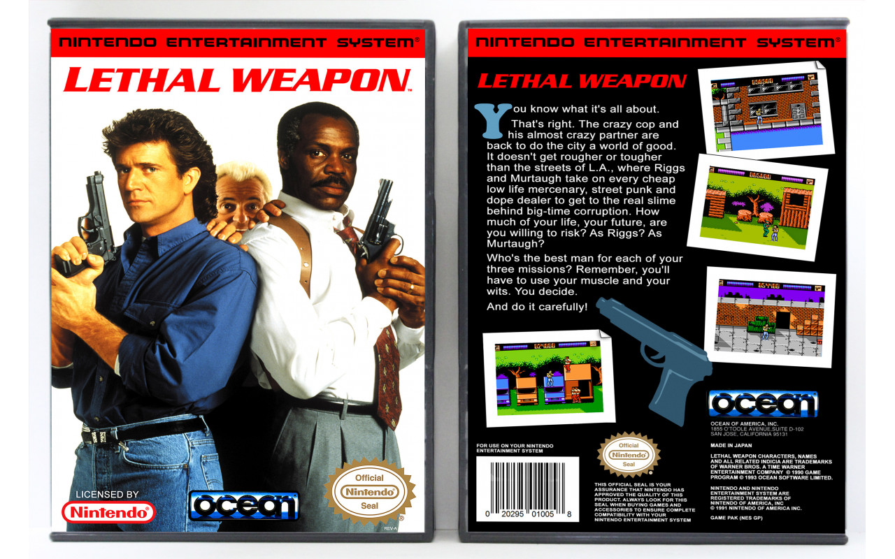 Gaming Relics - Nintendo NES - Lethal Weapon