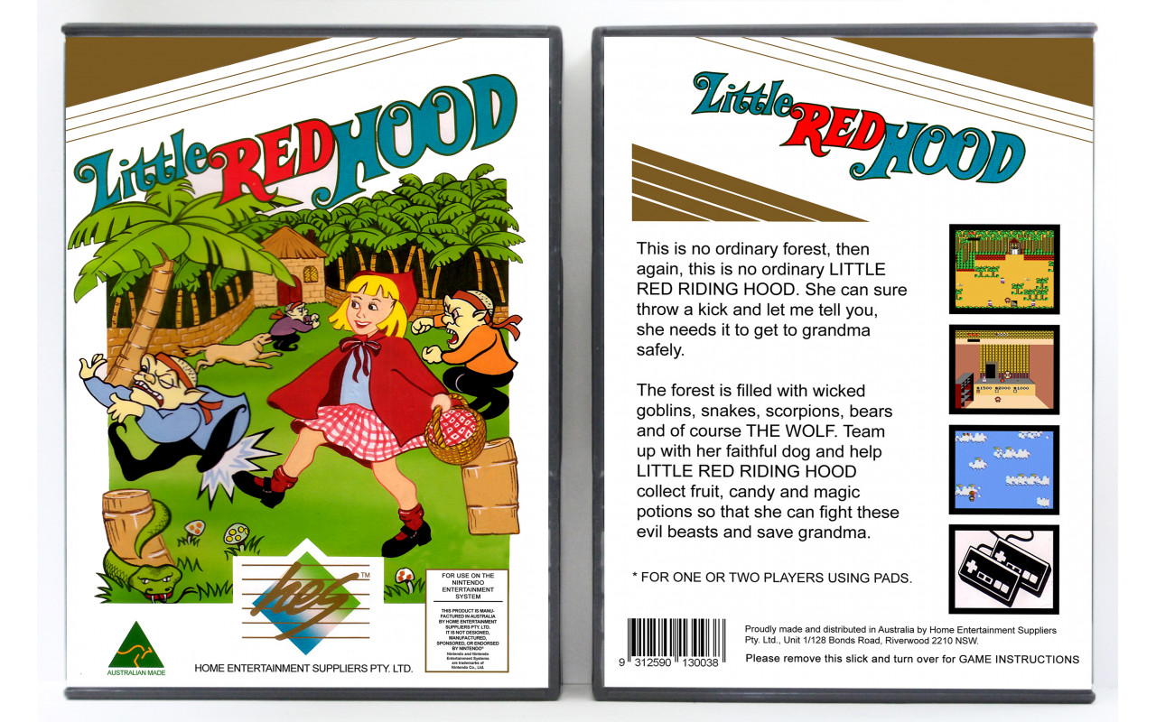 Gaming Relics - Nintendo NES - Little Red Hood