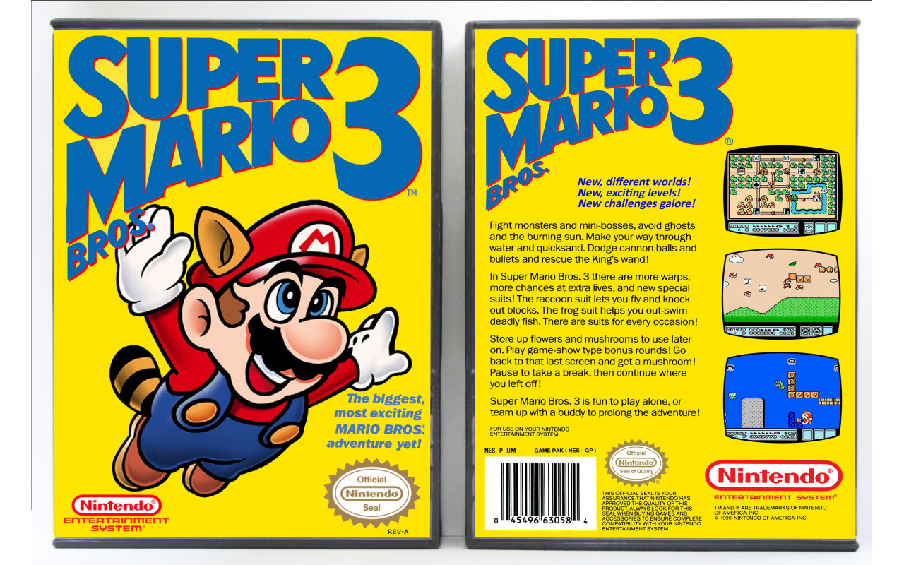 Gaming Relics - Nintendo NES - Super Mario Bros. 3 (Left Bros. Variant)