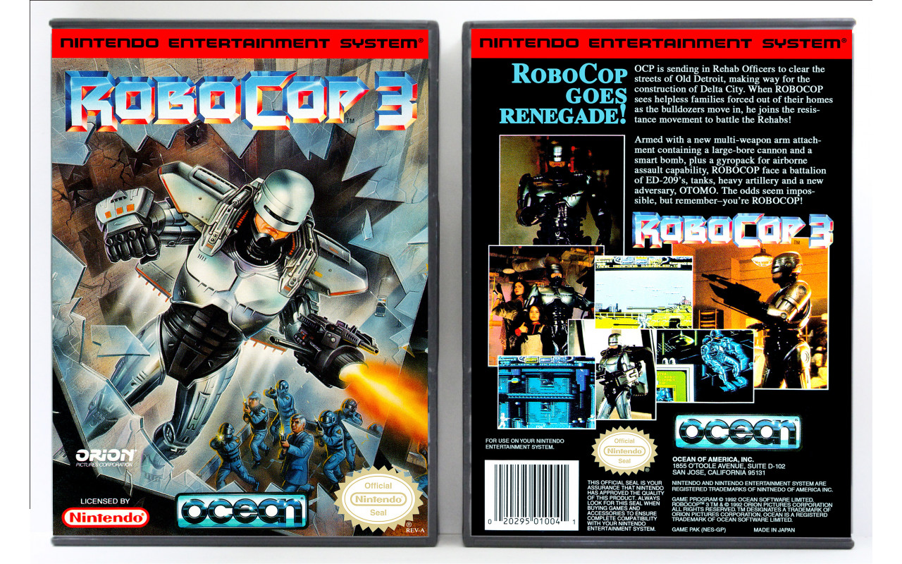 ROBOCOP 3 (1993, NES)