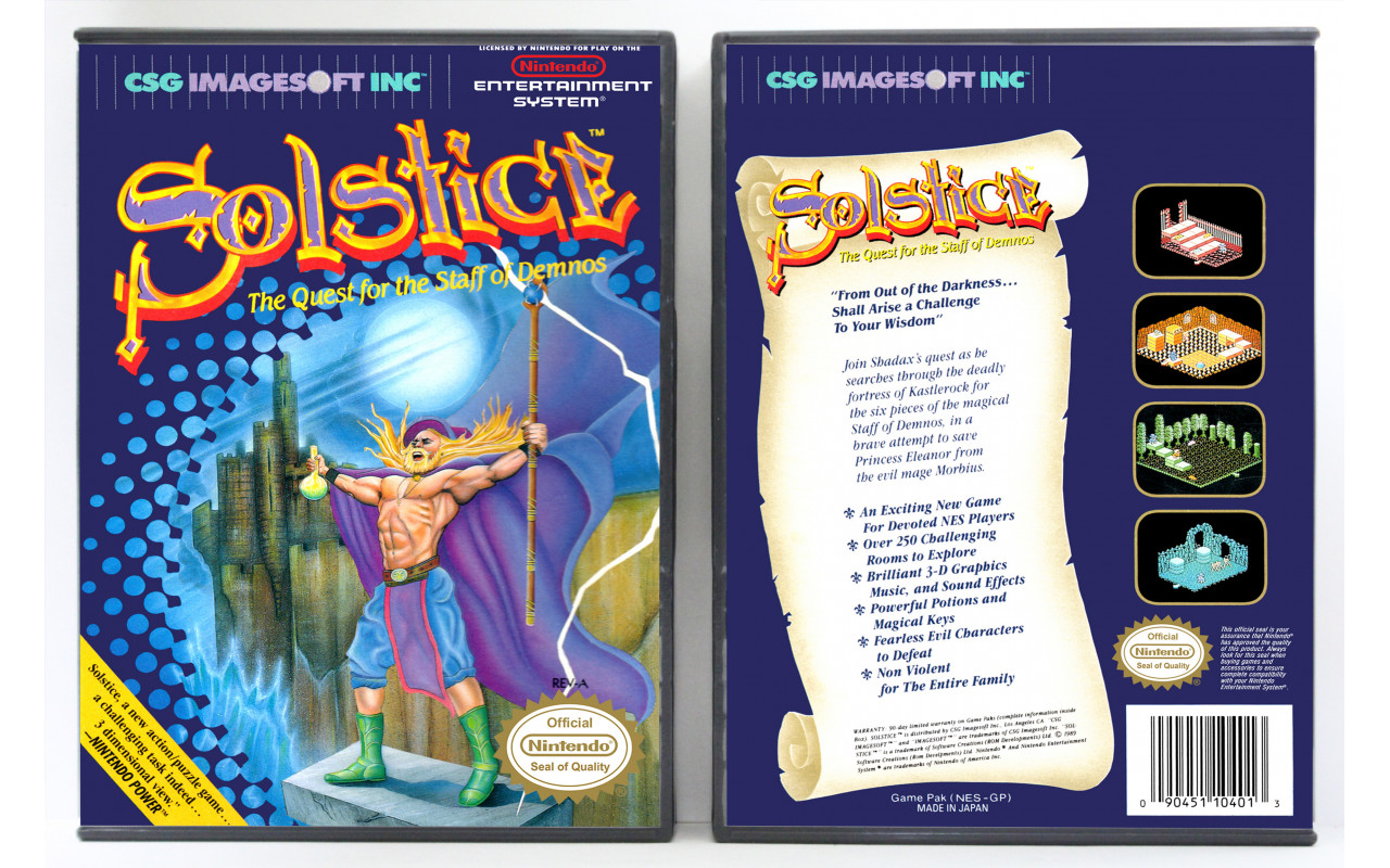 Solstice game nes sale