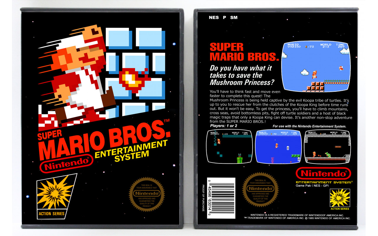 Gaming Relics - Super Mario Bros.