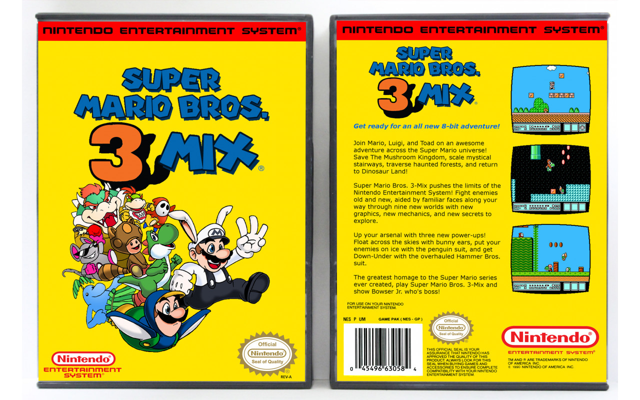 Gaming Relics - Nintendo NES - Super Mario Bros. 3 (Left Bros. Variant)