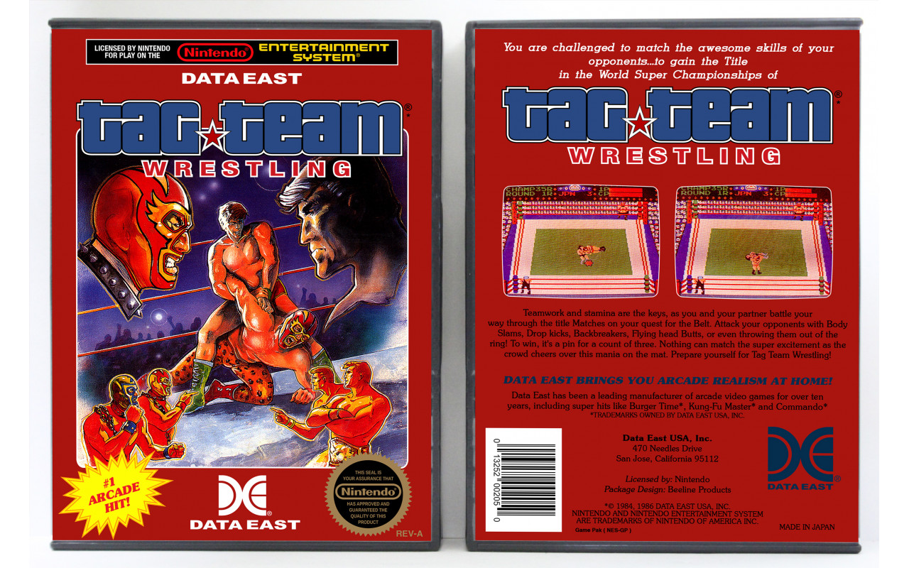 Gaming Relics - Nintendo NES - Tag Team Wrestling