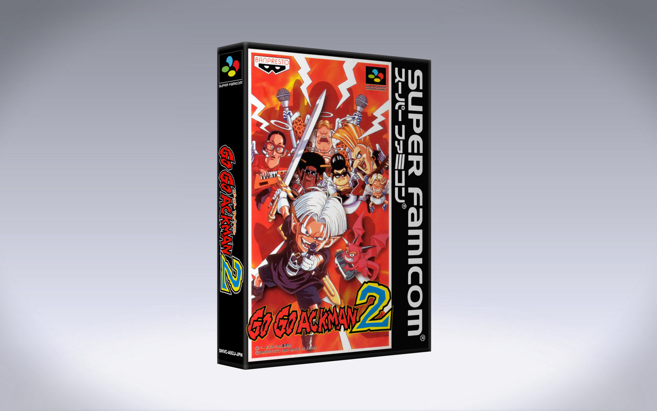 Go Go Ackman 2 Sur Super Famicom - Jeu Action/plateformes 1995 - TBE