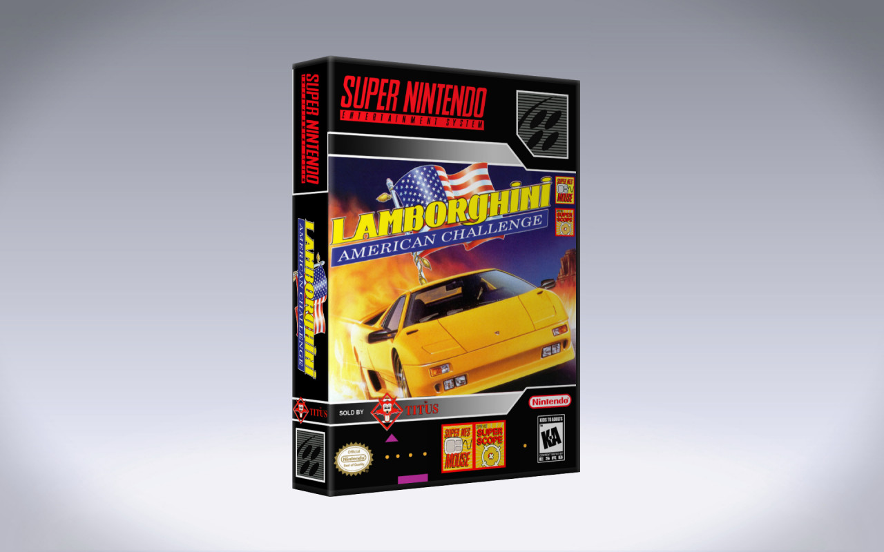 NOTICE LAMBORGHINI AMERICAN CHALLENGE -- pour GAME BOY