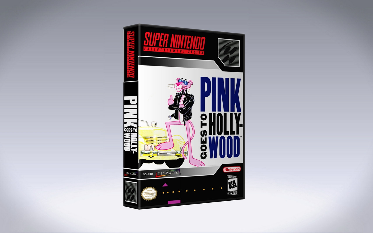 Gaming Relics - Pink Goes to Hollywood