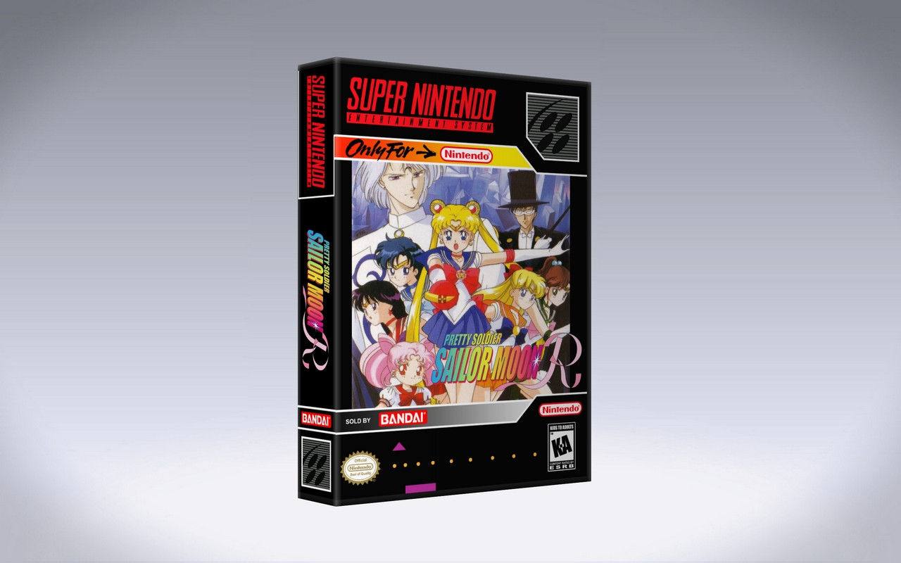 Gaming Relics - Super Nintendo - Vertical Style - Sailor Moon R