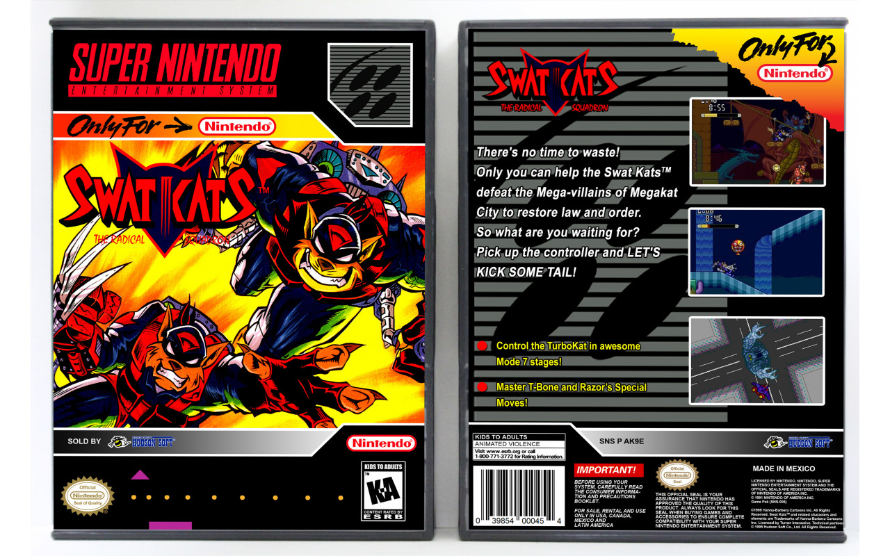 Swat Kats  Super Nes