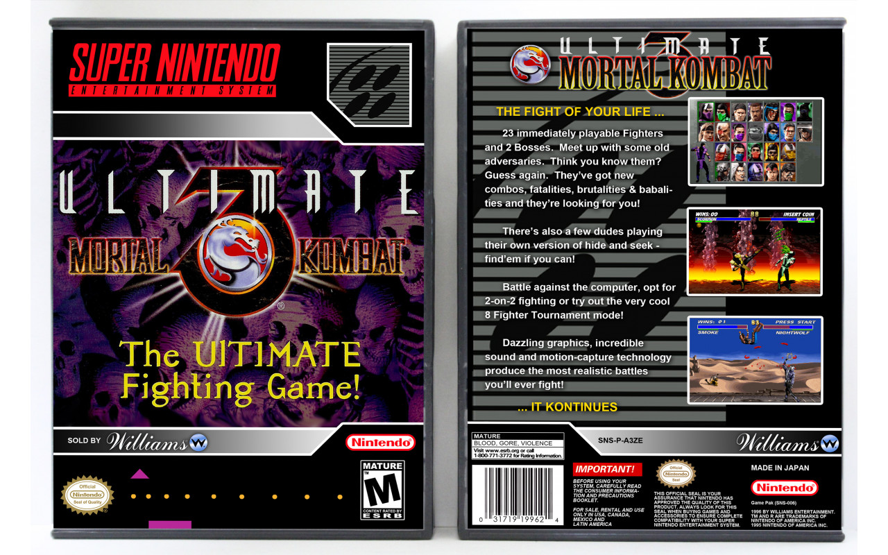 Ultimate Mortal Kombat 3